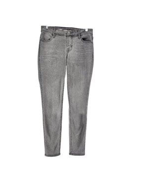 Old Navy Jeans Womens 2 Gray Stretch Denim Super Skinny